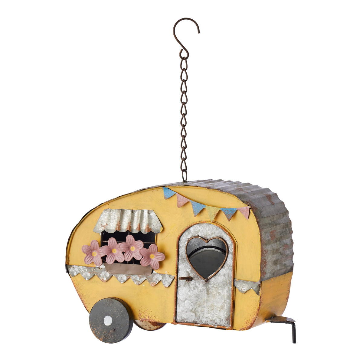 Colourful Caravan Hanging Birdhouse