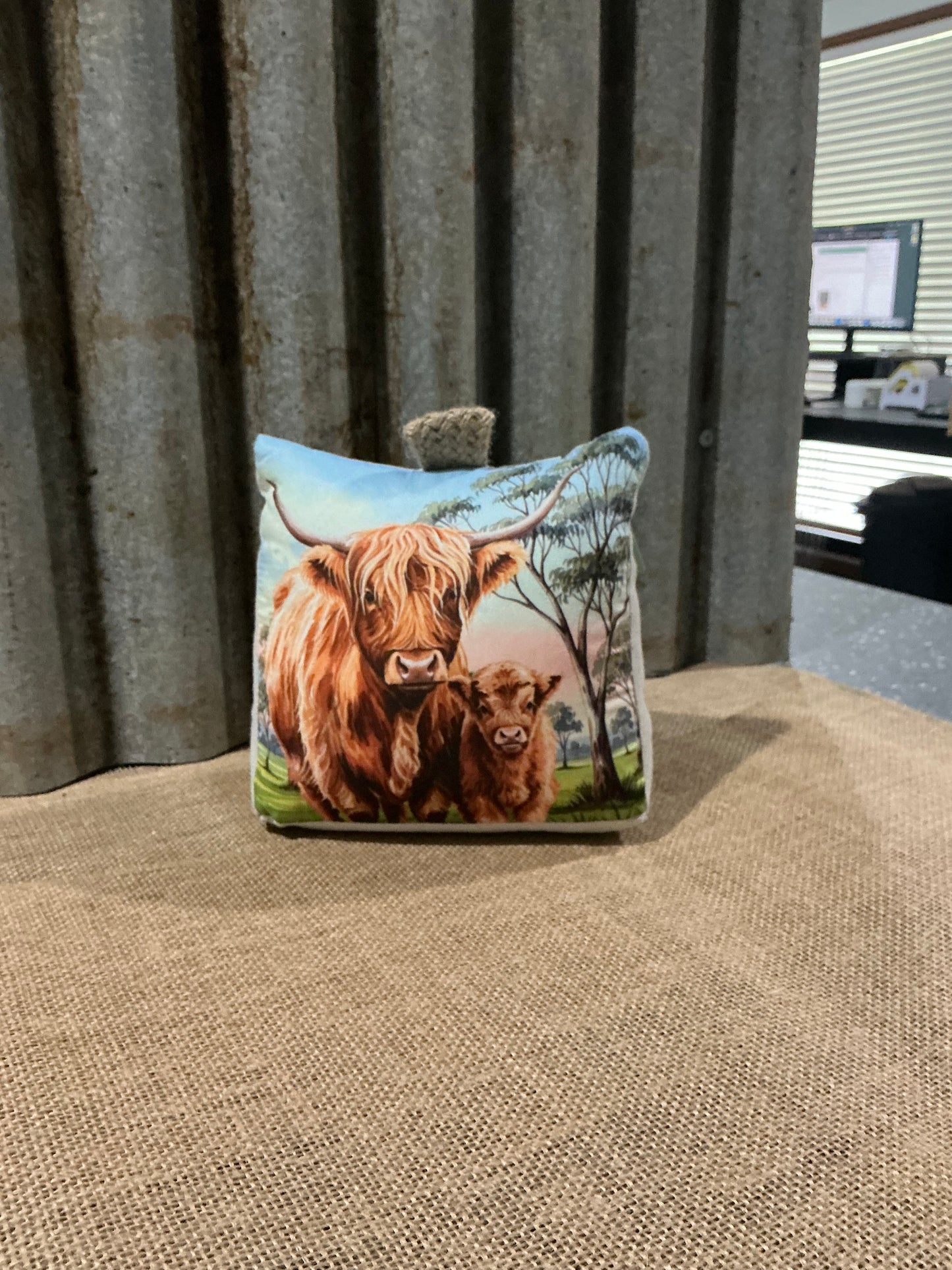 Highland Cow Door Stop