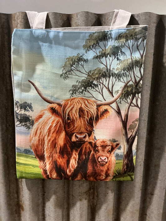 Highland Cow Tote Bag