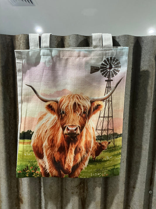 Highland Cow Tote Bag