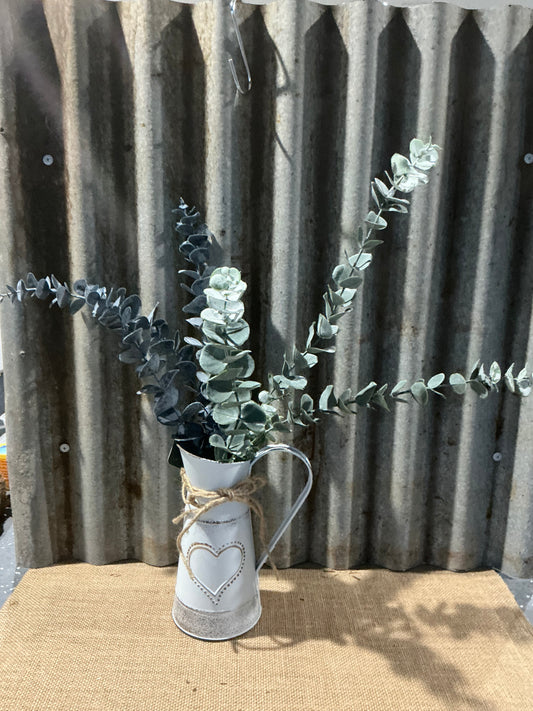 Vintage Style Metal Jug