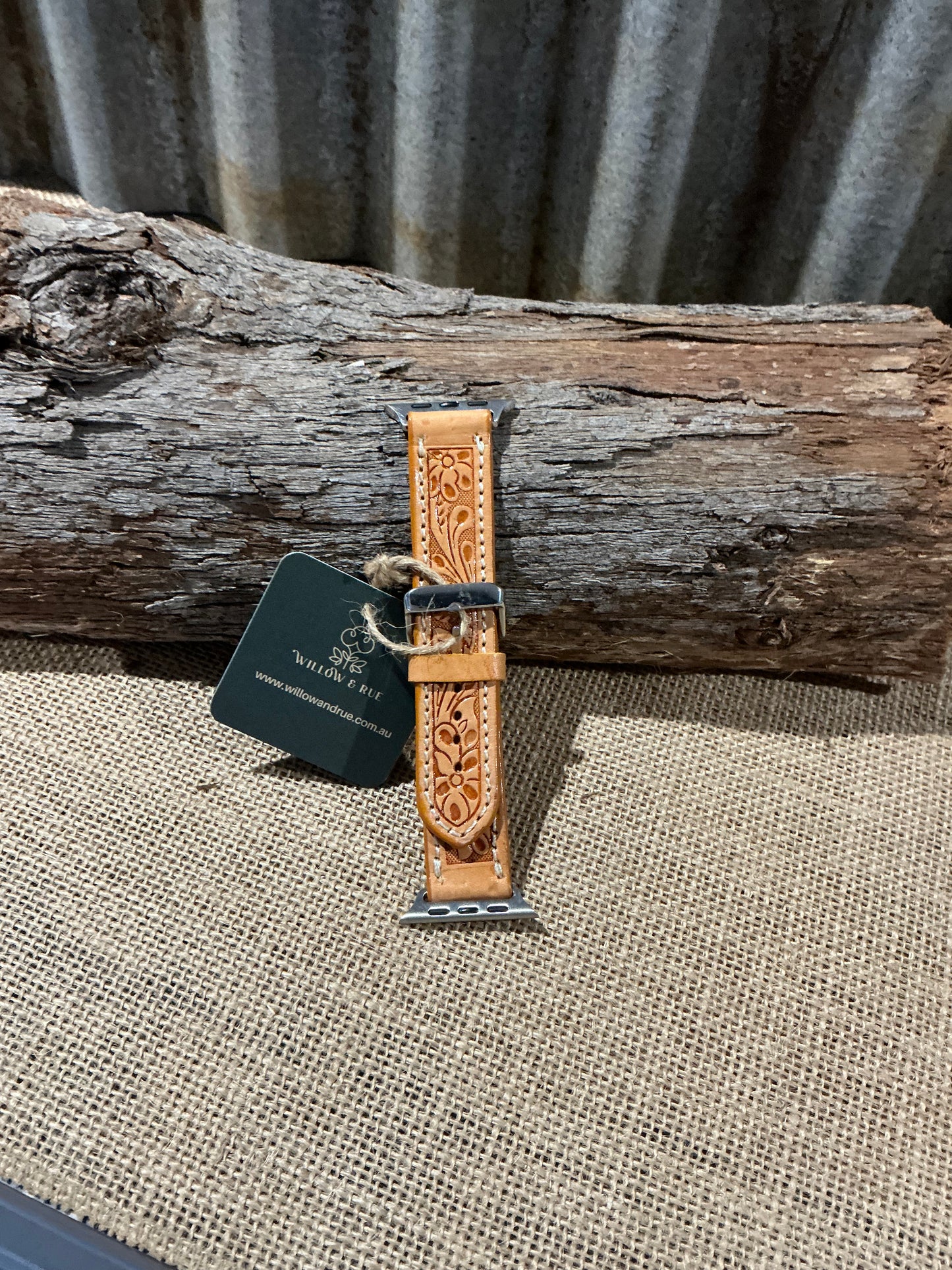 Tooling Leather Apple Watch Strap