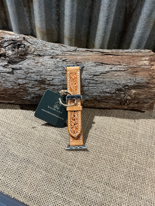 Tooling Leather Apple Watch Strap