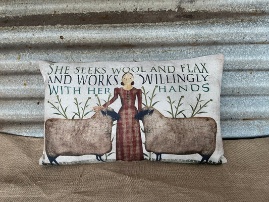 Farmhouse Canvas Pillow