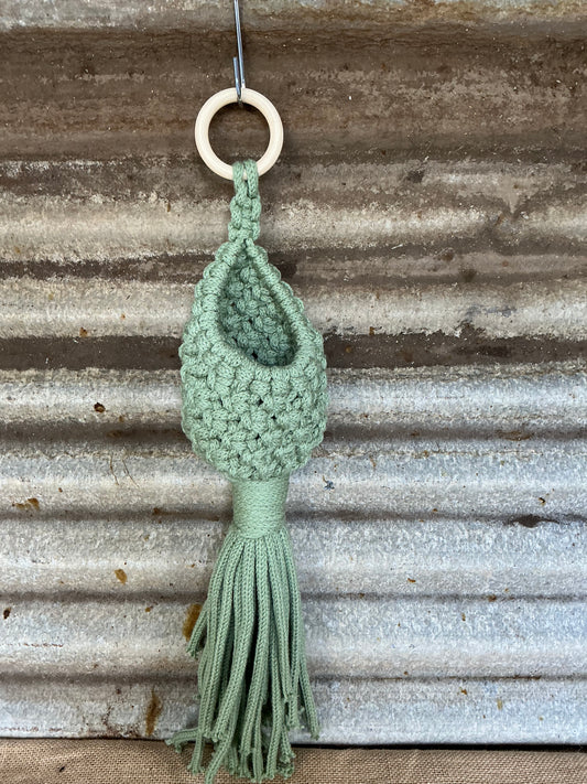 Macrame Plant Pod - Boho Hanging Planter