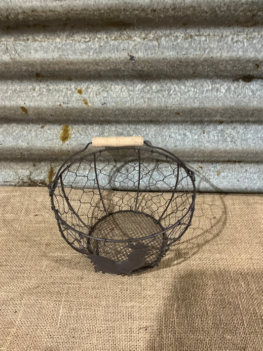 Rooster Wire Basket