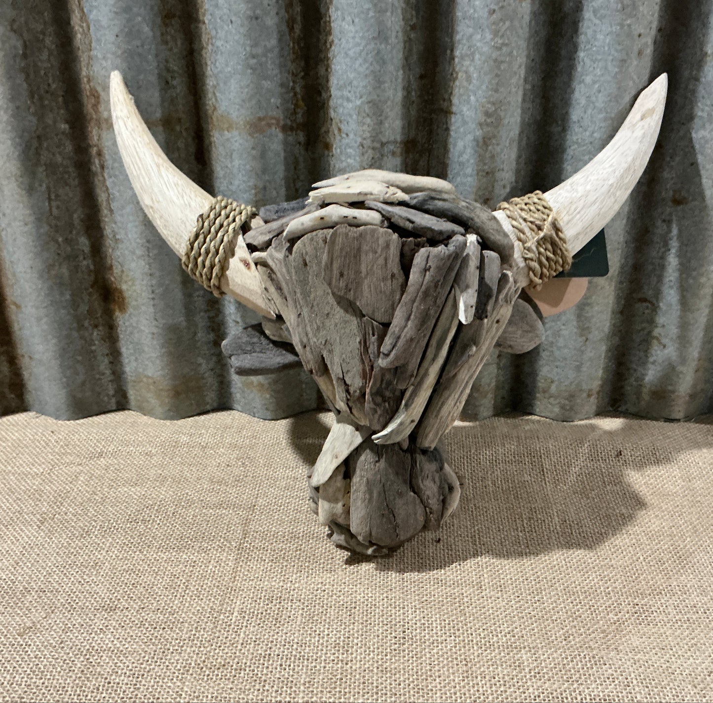 Driftwood Cow Head Small