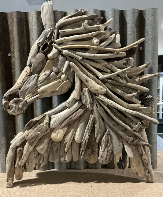 Driftwood Horse Head