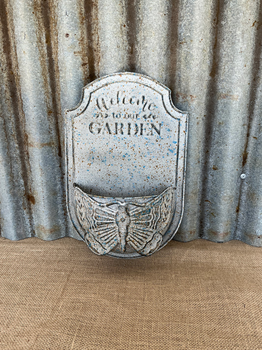 Welcome to Our Garden Wall Planter