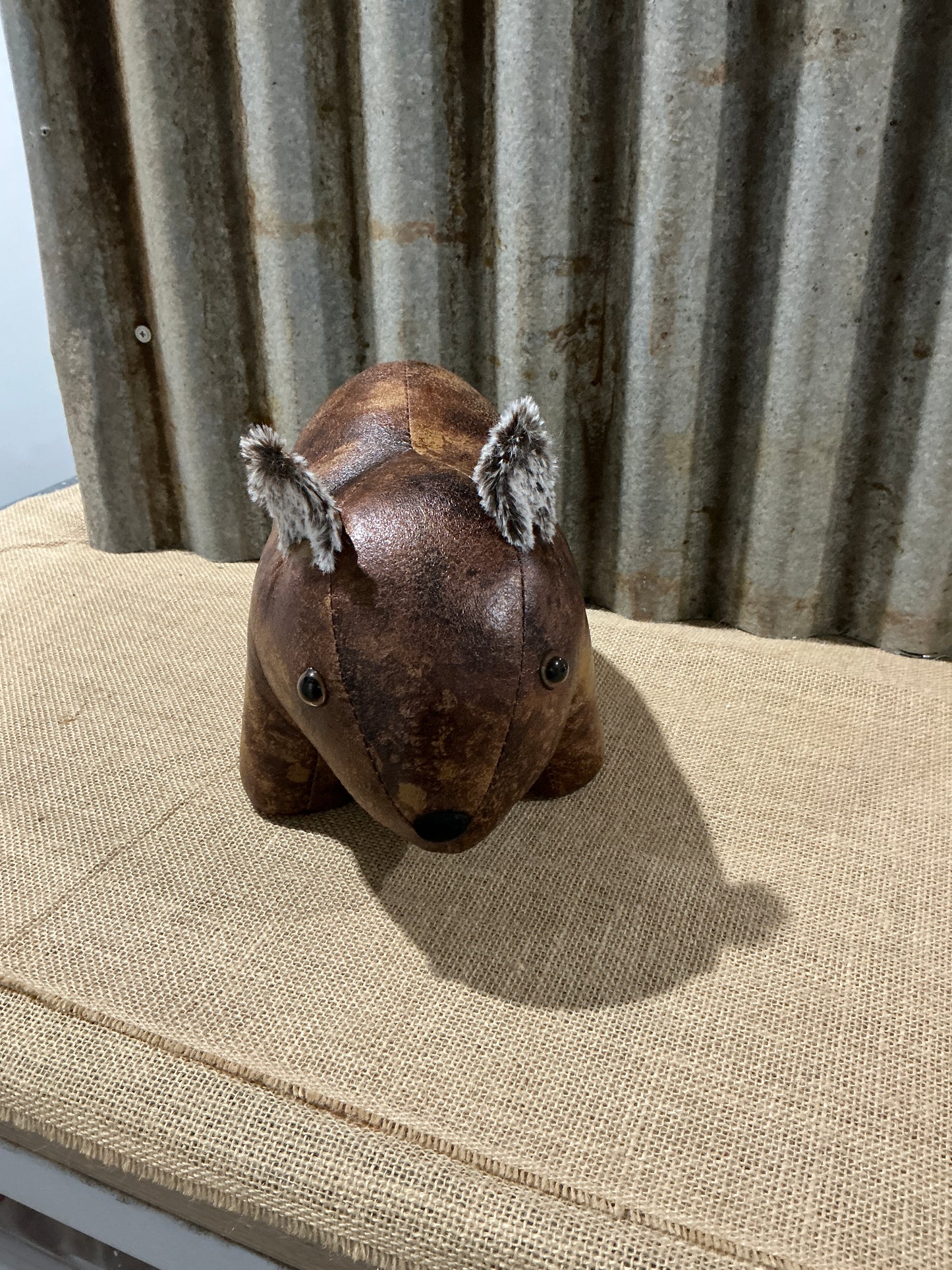 Wally the Wombat Door Stop