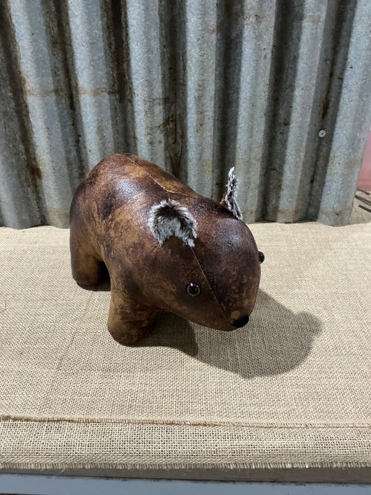 Wally the Wombat Door Stop
