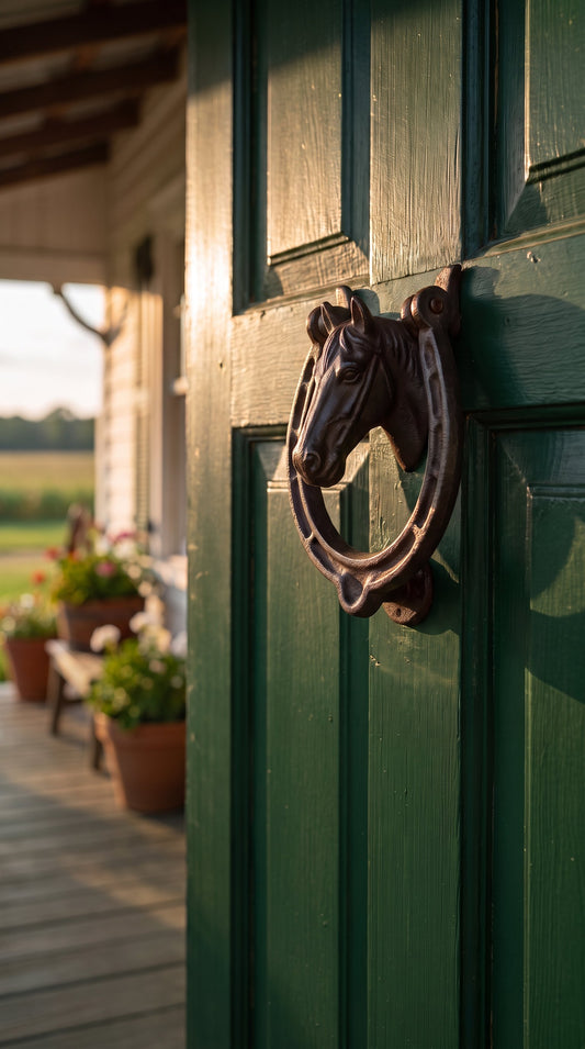 Cast Iron Horse Door Knocker