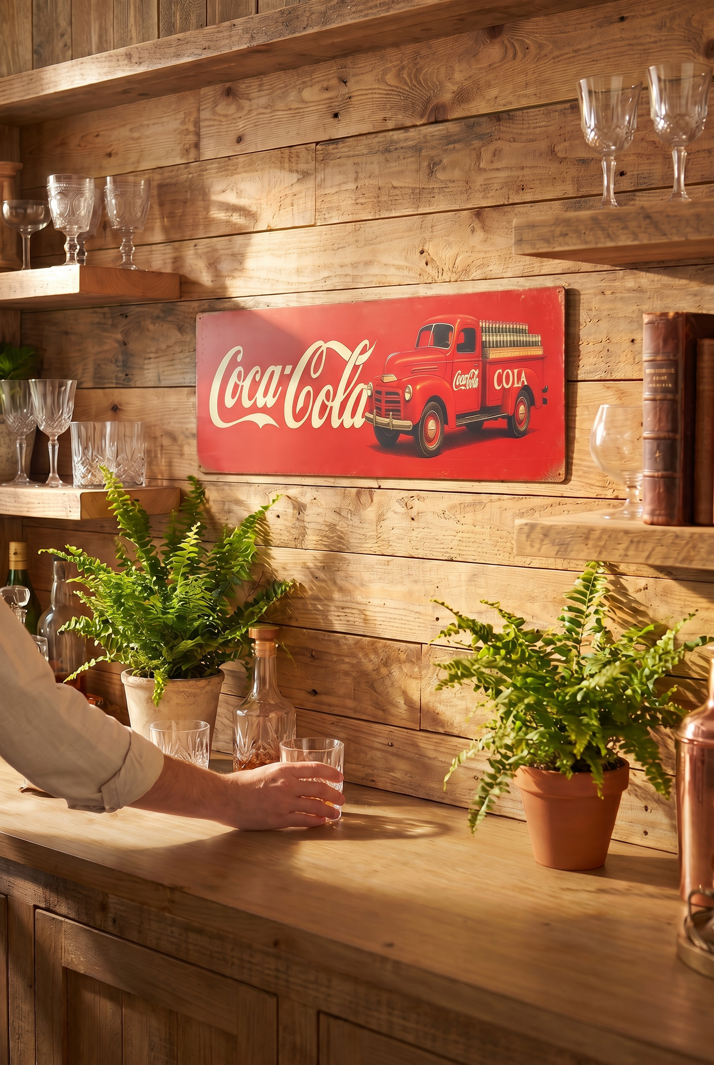 Coke Tin Sign
