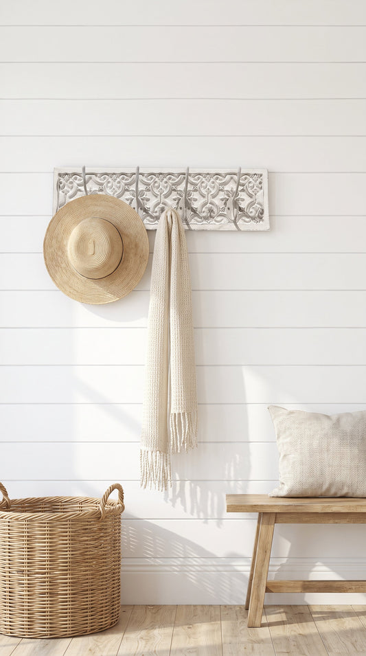 Elegant 4 Coat Hook Rack