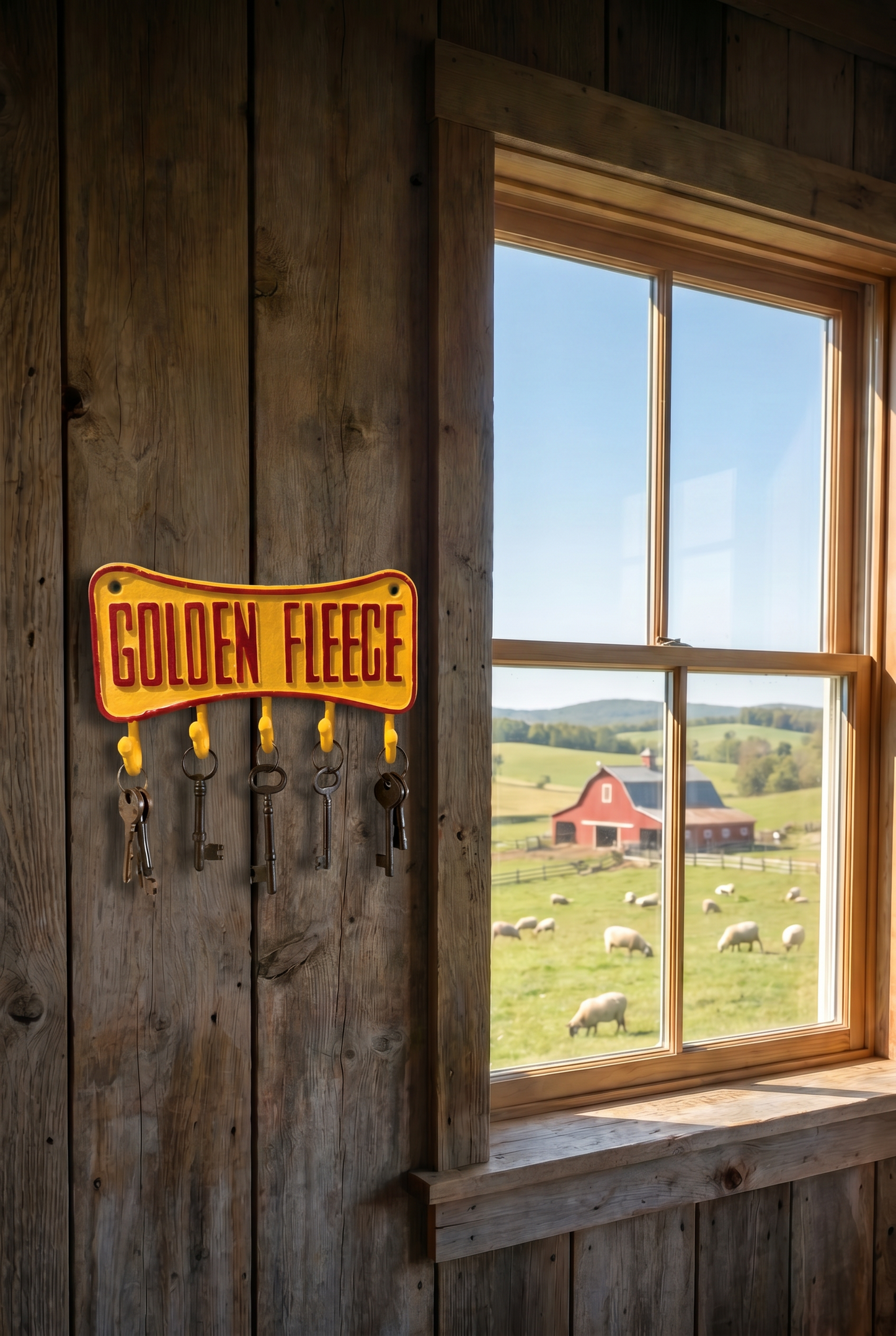 Golden Fleece Key Rack