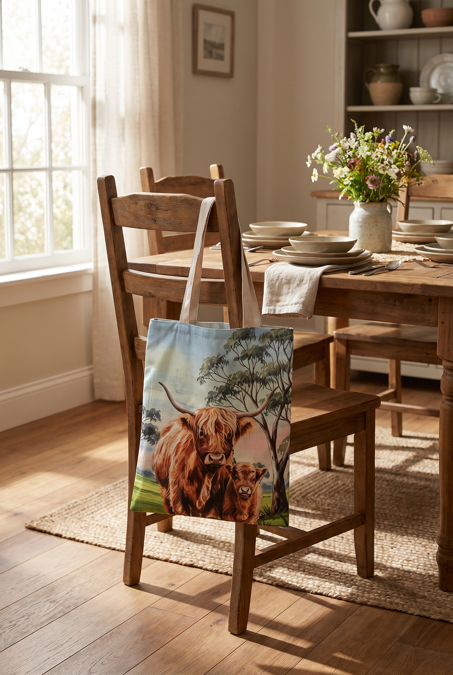 Highland Cow Tote Bag