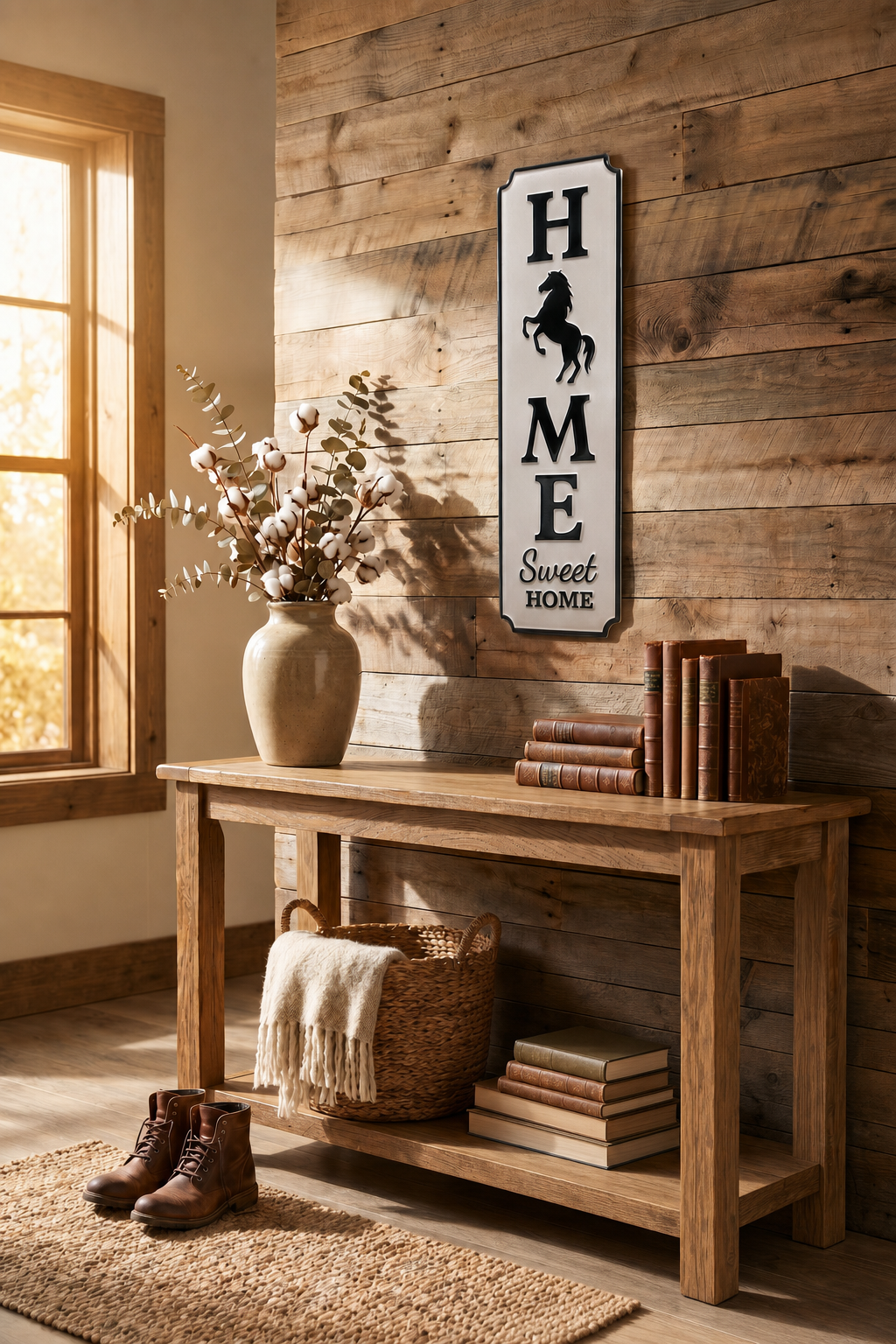 Home Sweet Home Tin Sign