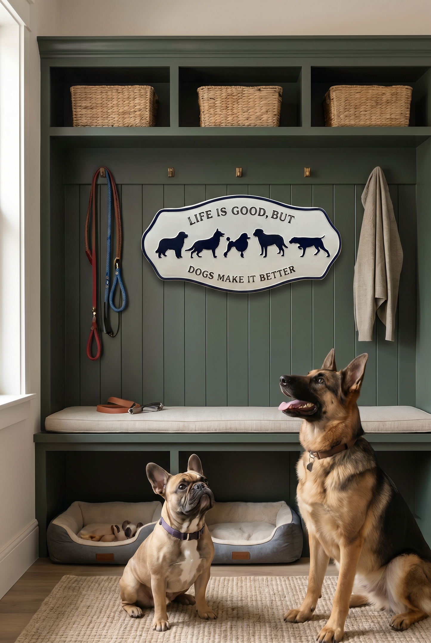 Life is Good But Dogs Make It Better
