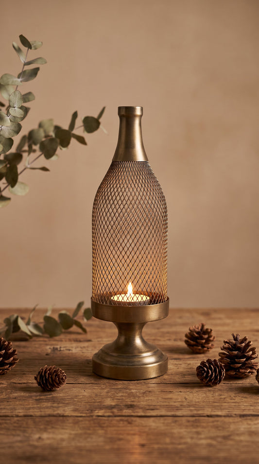 Raha Mesh Candle T/Light Holder