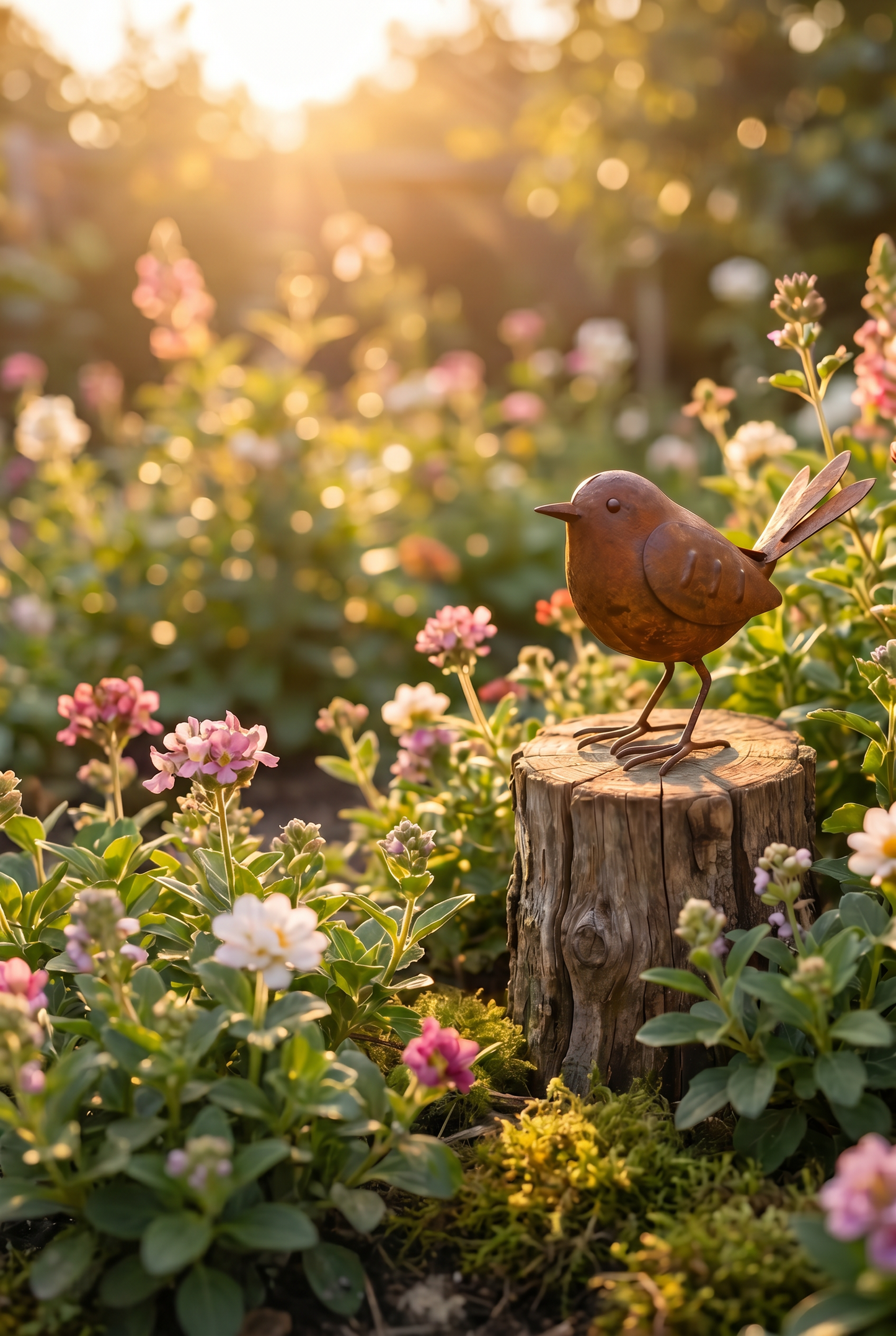 Rustic Metal Bird