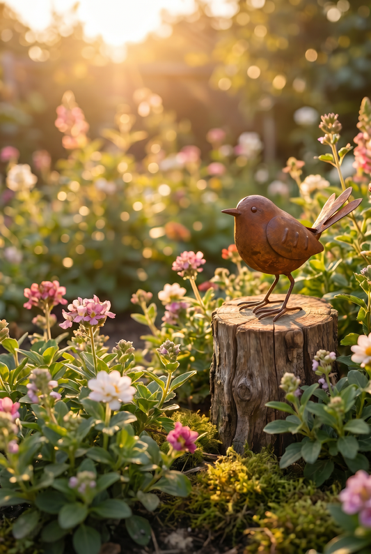 Rustic Metal Bird