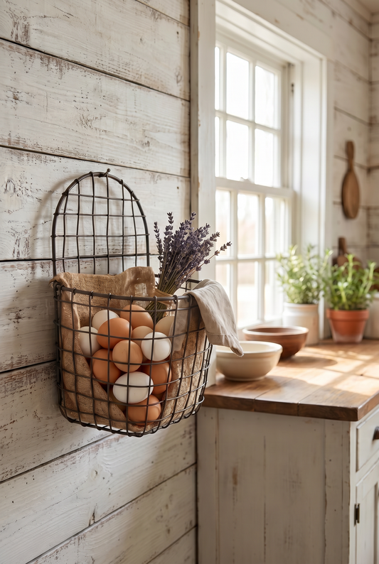 Small Garden Wire Mesh  Basket