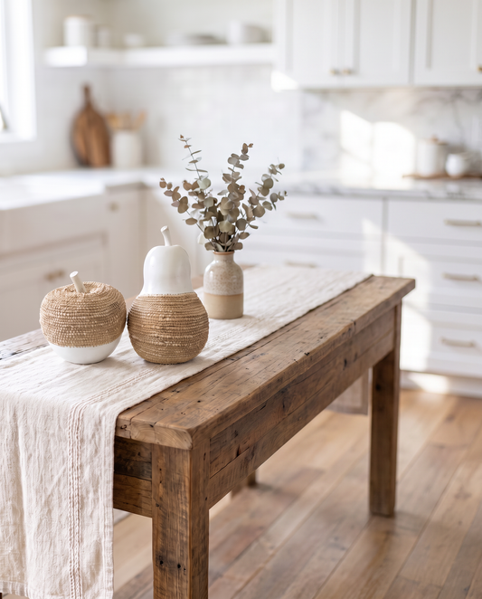 Apple & Pear Decorative Set