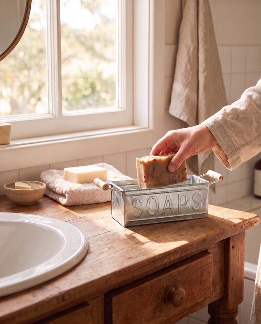 Metal Soap Tin