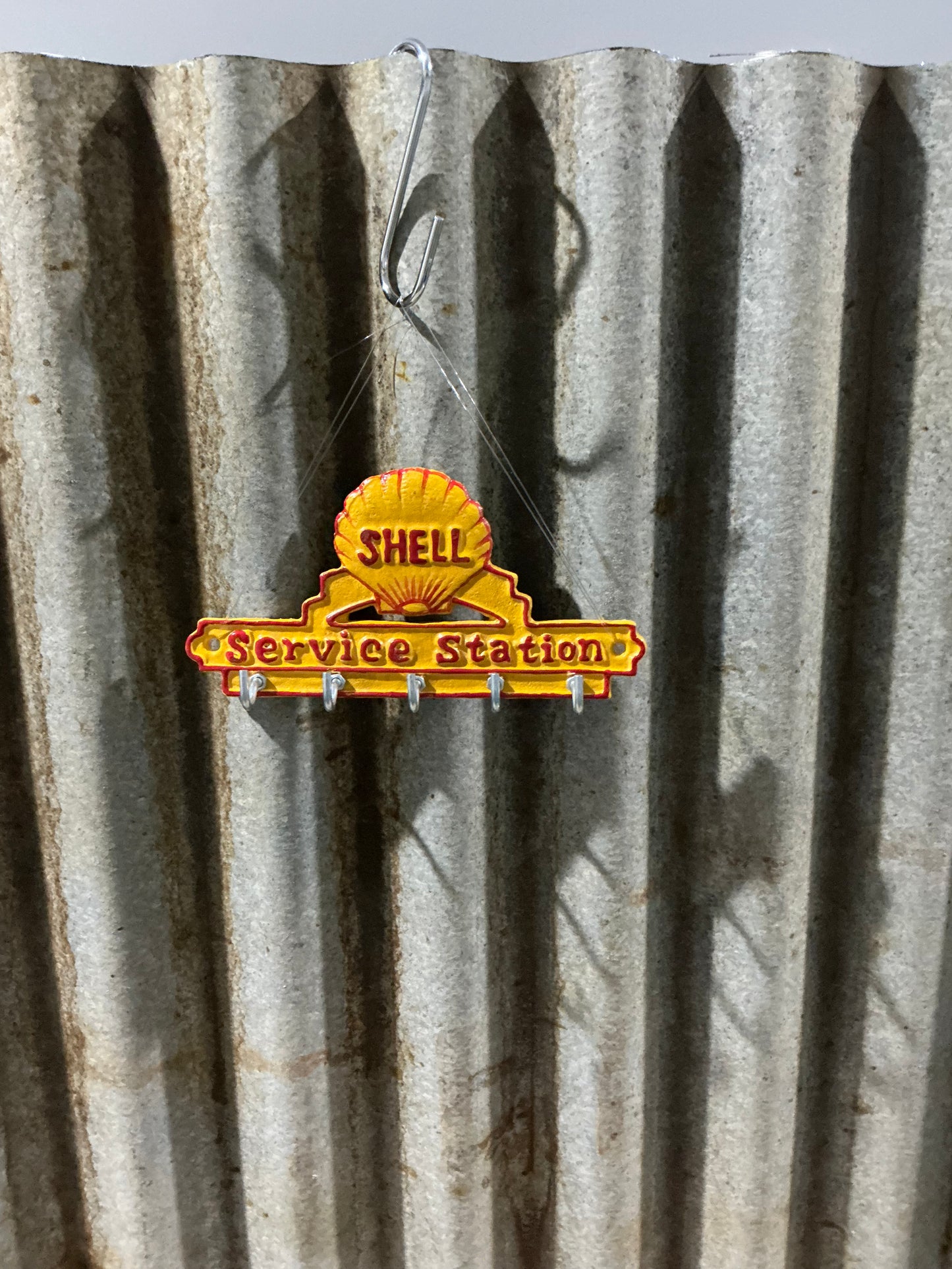 Shell Service Station Key Rack