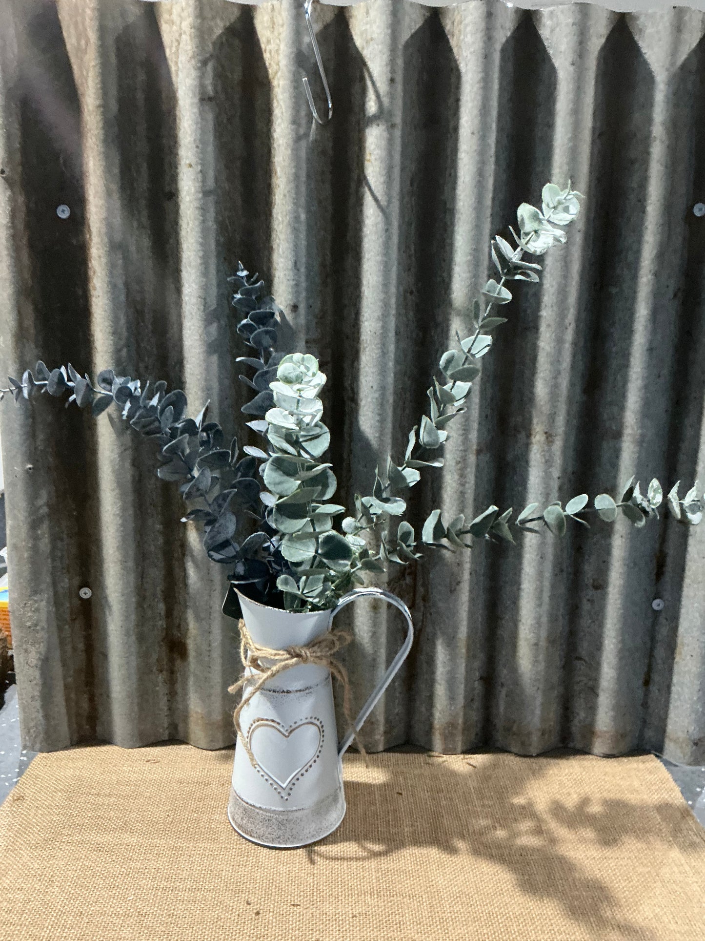 Vintage Style Metal Jug