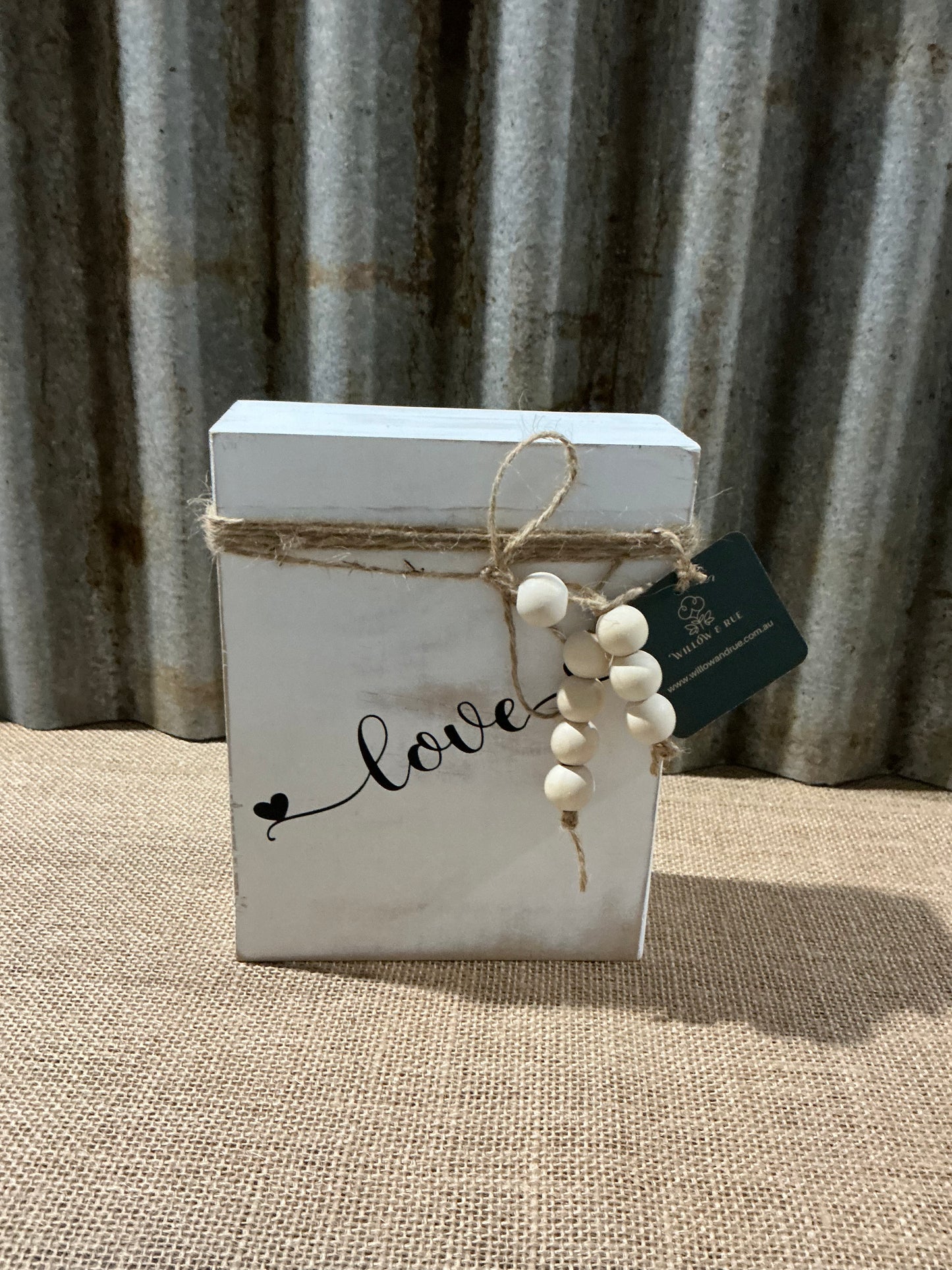 Wooden Decorative Book