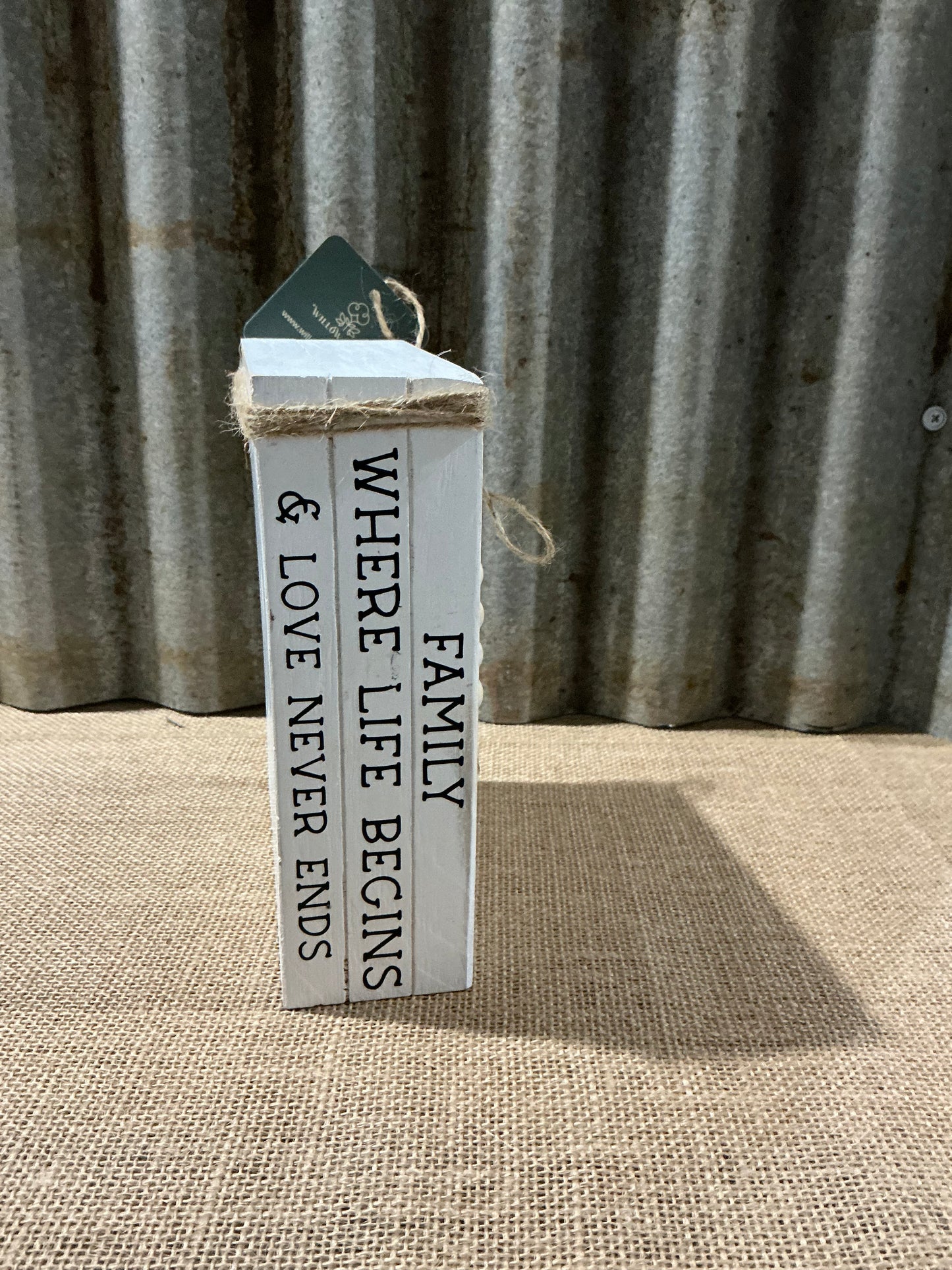 Wooden Decorative Book Home