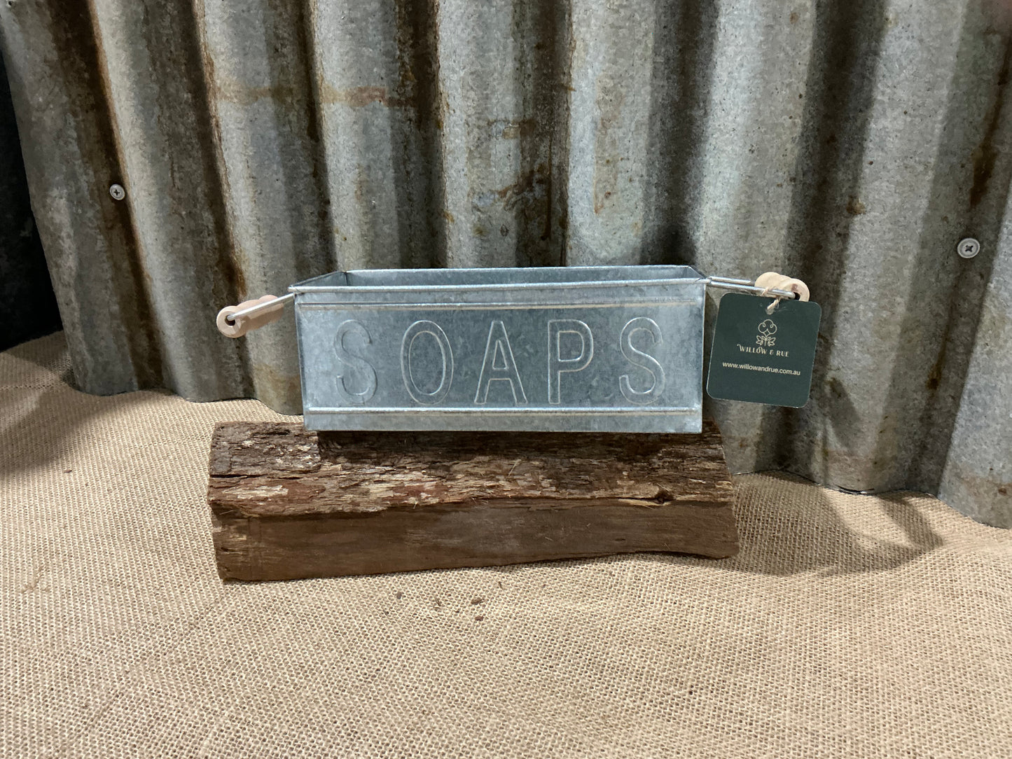 Metal Soap Tin
