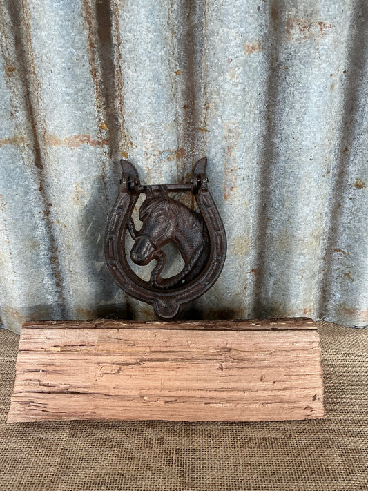 Cast Iron Horse Door Knocker