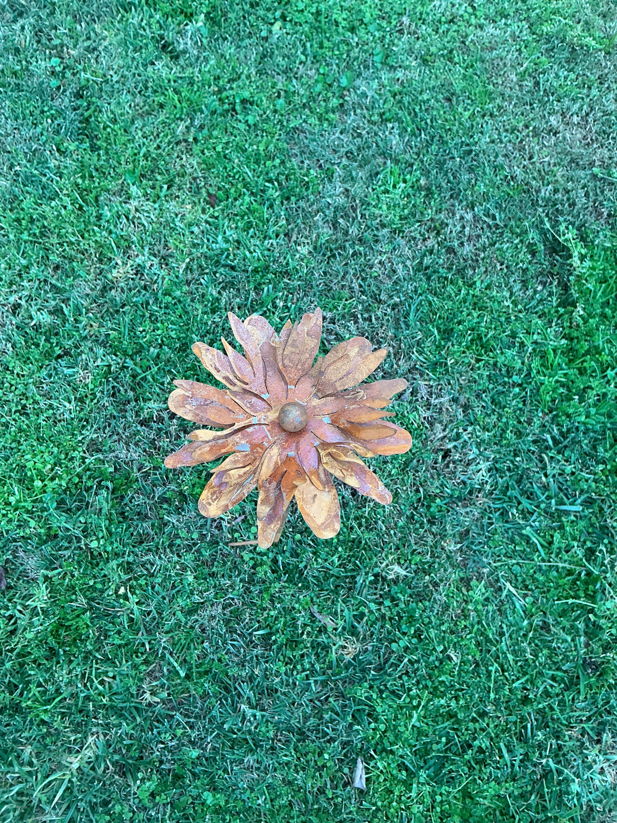 Rust Flower Stake
