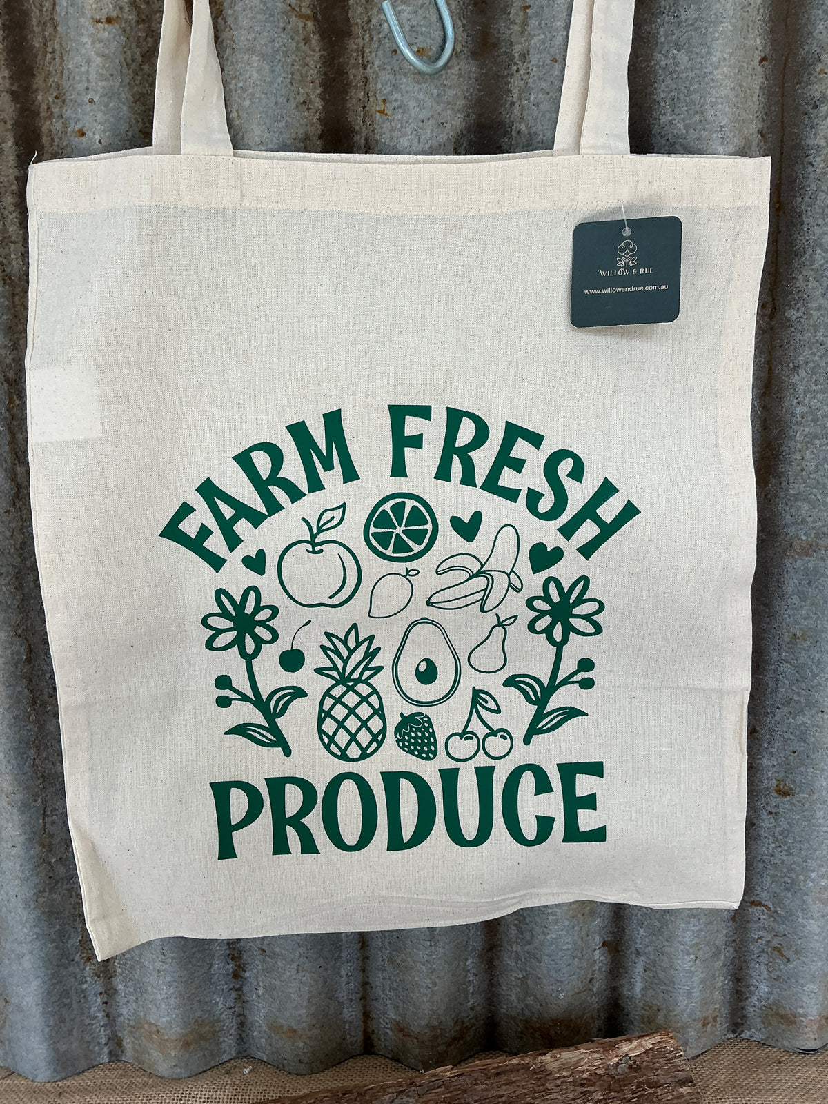 Farm Fresh Produce Tote Bag