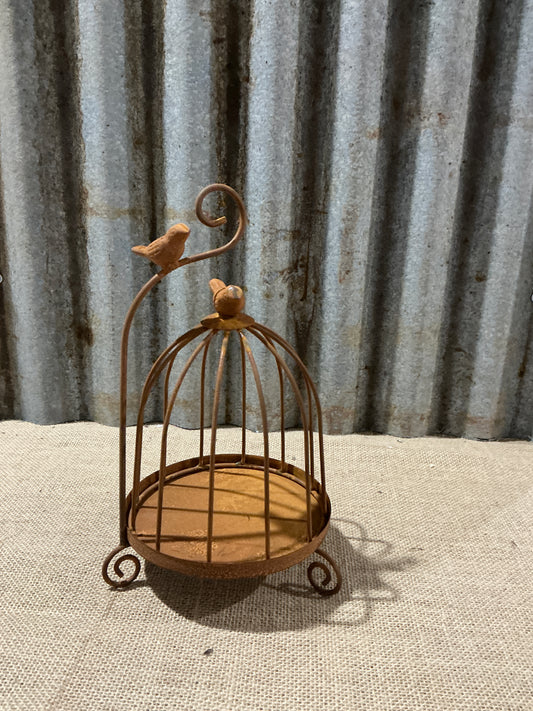 Rusty Metal Birdcage