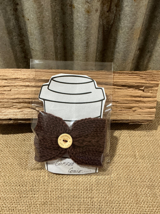 Knitted Coffee Cup Cosie