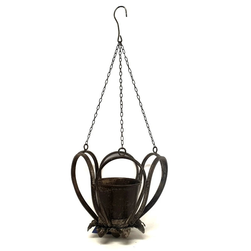 Small Metal Hanging Planter